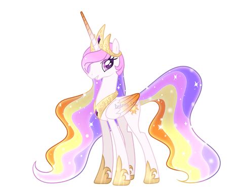 [MLP Uxiaverse] Princess Celestia by IvaniaStar8319 on DeviantArt
