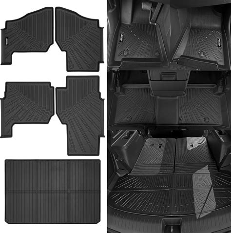 Amazon.com: All Weather Floor Mats for Polaris Ranger Crew XP 1000 2019 ...