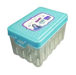 Generic Two Brothers Sewing Box - Organizer, Transparent, Rectangular ...