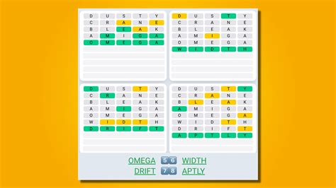 Quordle today - hints and answers for Wednesday, July 5 (game #527 ...