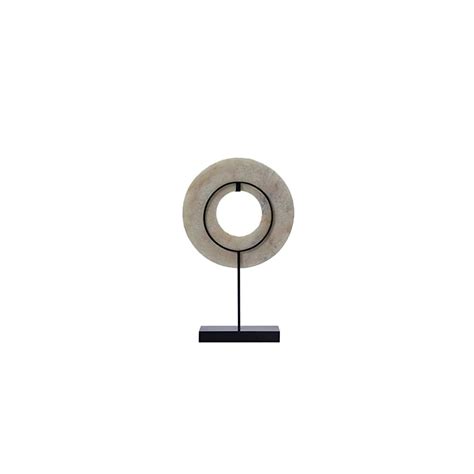 Buy Artissance AM8134 Greek Key Carving Jade Décor with Base, 16 Inch ...