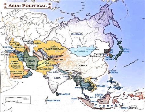 Asia Geography Map 的图像结果