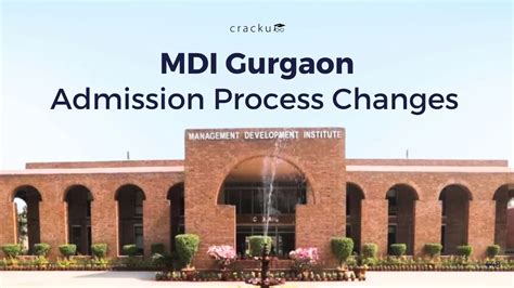 MDI Gurgaon 2026 Admission Process, Eligibility, Official PDF
