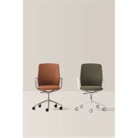 BIM objects - Free download! EXA0020 - Swivel armchair 4 spoke base on ...