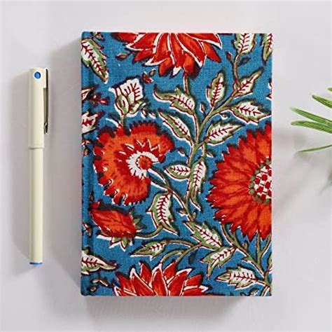 Ravaiyaa - Attitude is everything Hand Block Printed Fabric Journal ...