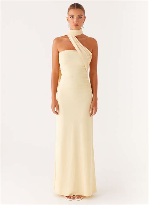 Songbird Maxi Dress - Yellow – Peppermayo UK