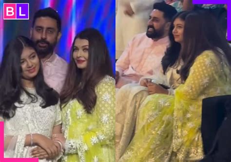Abhishek Bachchan, Aishwarya Rai Bachchan paint perfect family picture ...