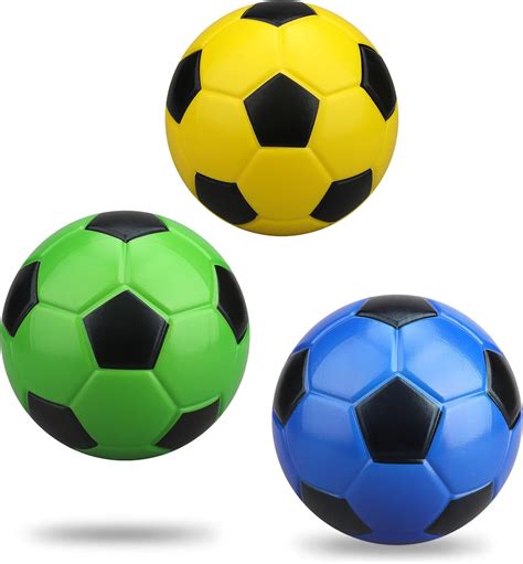 12CM Foam Mini Soccer Balls for Kids Toddlers, Soft Squishy Football ...