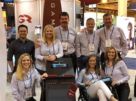 The Game Ready team at the NATA AT Expo. Stop by booth 8055 and say hi ...