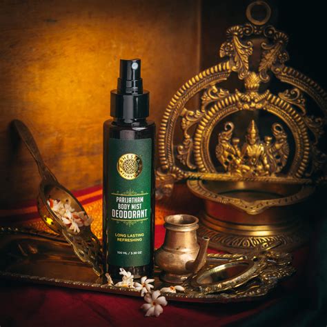 Parijatham Deodorant - Best Body Mist for Men & Women | Shesha Ayurveda