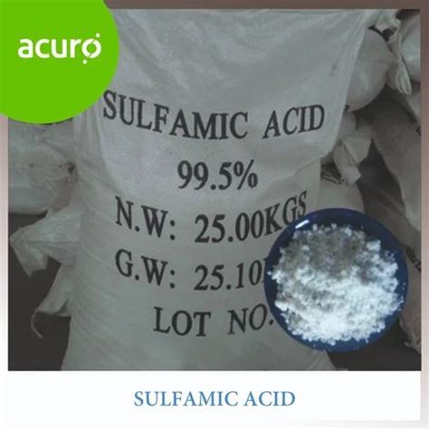 Water Treatment Chemical - Sulfamic Acid Descalant Manufacturer from ...