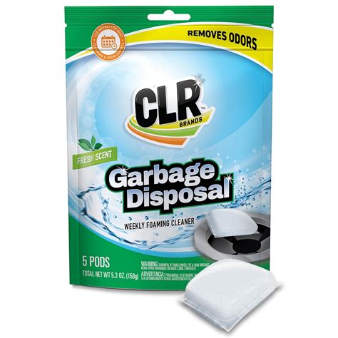 CLR Garbage Disposal Cleaner, 5 Pods : Amazon.in: Health & Personal Care