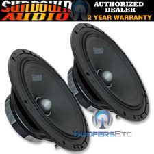 2 SUNDOWN AUDIO LCMR-8 8-OHM 8 MIDRANGES 100W RMS India | Ubuy
