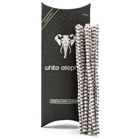 White Elephant Bristle Pipe Cleaner - Jonnybaba Smoke Shop – Jonnybaba ...