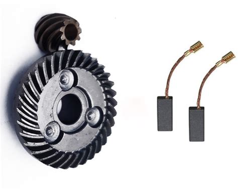 HOXIUL BOSCH GWS600 Spares Parts Gear Pinion And Carbon Brush (Pack Of ...