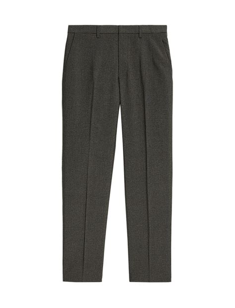 Buy Regular Fit Smart Trousers at Marks & Spencer