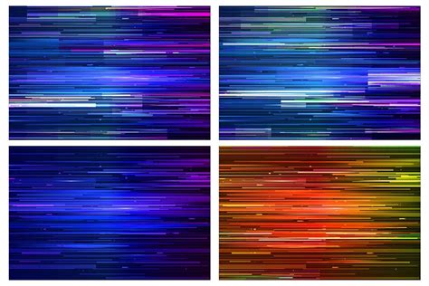 Glitch Background — Teletype