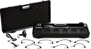 Behringer PB600 Universal Effects Pedal Floor Board with 9V DC Power ...