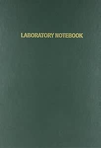 BookFactory Green Lab Notebook/Laboratory Notebook - 96 Pages (.25 ...