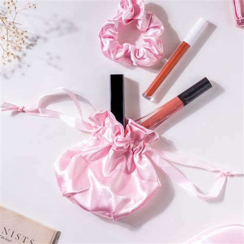 Bubblegum Pink Satin Sleep Care Set of 4
