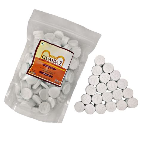 GUMBAZ White Mint Candy(400gm) Polo Shape Mint Candy, Mint Flavoured ...