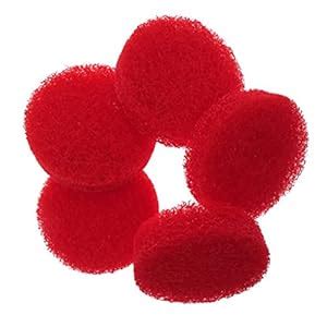 5PCS 4'' Non-woven Nylon Power Scrub Pads Non-Scratch Scouring Pad ...