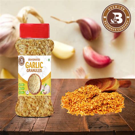 Brew Lab Dehydrated Garlic Granules | Ready To Use Garlic Flakes ...