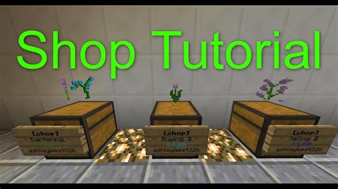 Image result for Minecraft Shop Tutorial