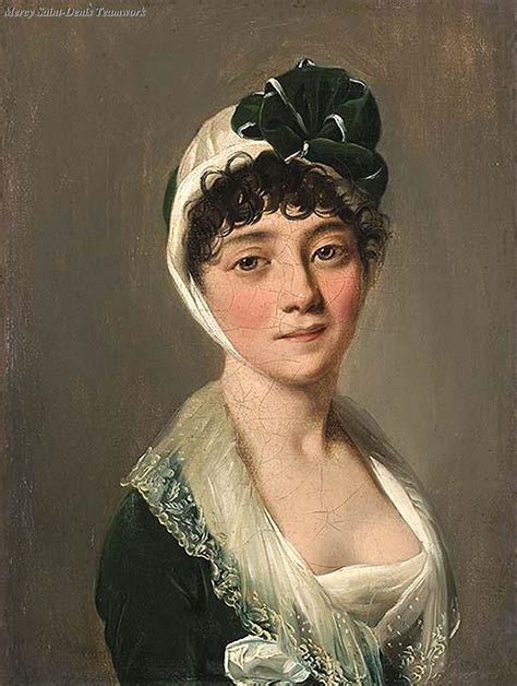 Louis Leopold Boilly, Portrait of a Young Woman c.1800-1825. | Portrait ...