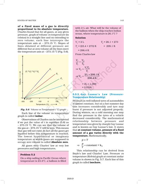 States Of Matter - NCERT Book of Class 11 Chemistry Part I