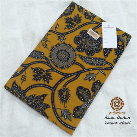 Jual Kain Bahan Batik Danar Hadi Solo Motif 10 - Panjang 2 Mtr - Kota ...