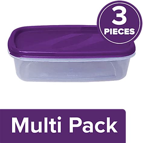Buy Princeware Store Fresh Rectangular Package Container - Plastic ...