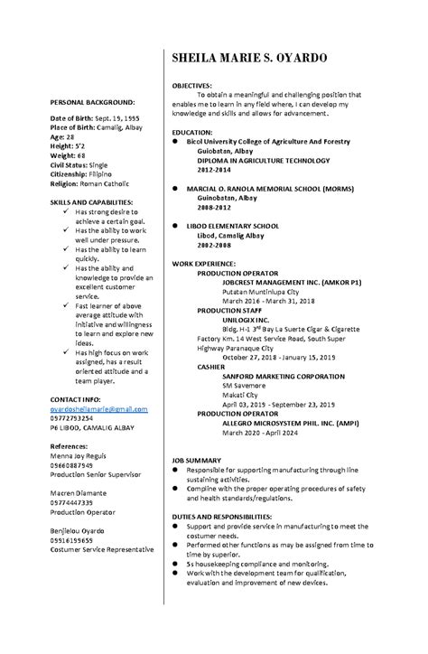 Background Information of Your Life Example 的图像结果