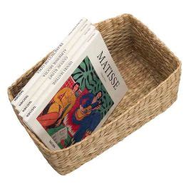 ARTS of INDIA | Eco Friendly Kauna Grass Magazine Basket | Kauna ...