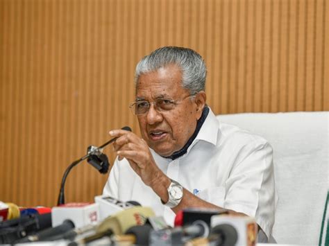 Kerala CM Vijayan chides woman presenter as she compliments his speech