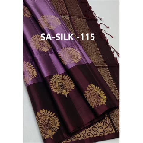 SA silk saree presenting a pure Kanchipuram saree with weaving work ...