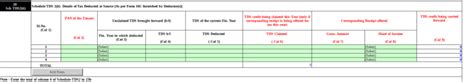 How to fill TDS Columns in ITR Forms | Buyer's Credit & Supplier's Credit