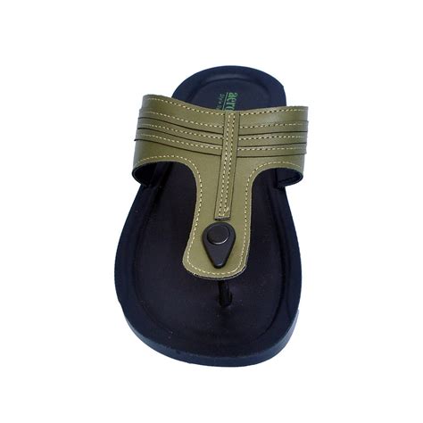 Aerowalk Men Slipper #NV38 - OLIVE – The Condor Trendz Store