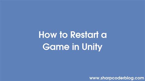 Image result for How to Restart Project Files in Unity