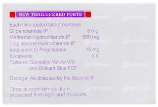 New Triglucored Forte 5/500/15 MG | Order New Triglucored Forte 5/500 ...