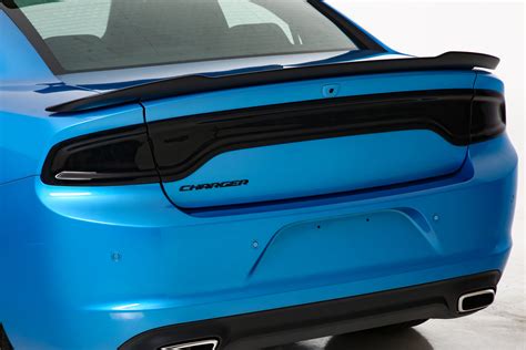 2015-2023 Dodge Charger Tail Light Covers 2PC - Smoke - GT4182