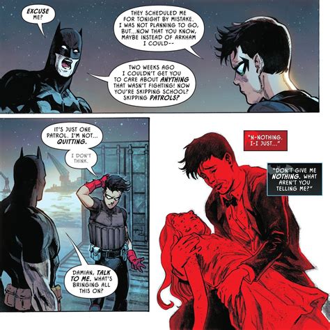 Jovem Juiz Robin Damian Wayne Em Nightwing #100, Dick Foi Convidado A