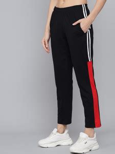 Q-Rious Solid Women Black Track Pants - Buy Q-Rious Solid Women Black ...