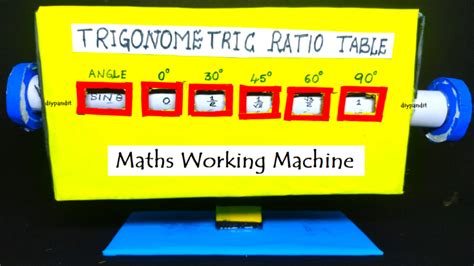 Image result for Make a Model On Trigonometry Table