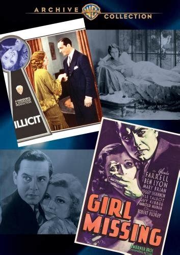 Illicit / Girl Missing: Amazon.in: Barbara Stanwyck, Glenda Farrell ...