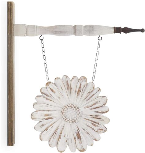 Amazon.com : Generic Whitewashed Daisy Flower Arrow Sign Replacement, 9 ...