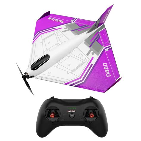 Radiolink D460 RC Airplane RTF – Byme-DB Gyro, Brushless, T8S Transmit ...