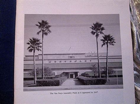 GENERAL MOTORS VAN NUYS ASSEMBLY PLANT-45 YEARS OF AMERICAN CLASSICS ...
