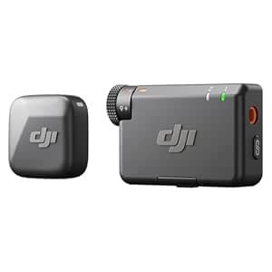 DJI Mic 3 (2 TX + 1 RX + Charging Case), Wireless Microphone for iPhone ...