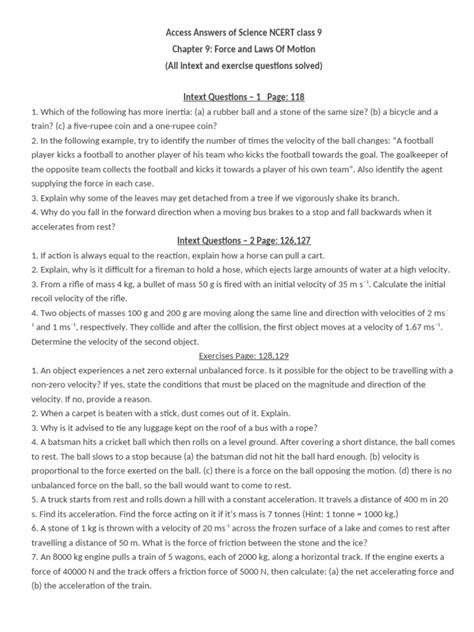 Image result for Class 9 NCERT Science Solution Book